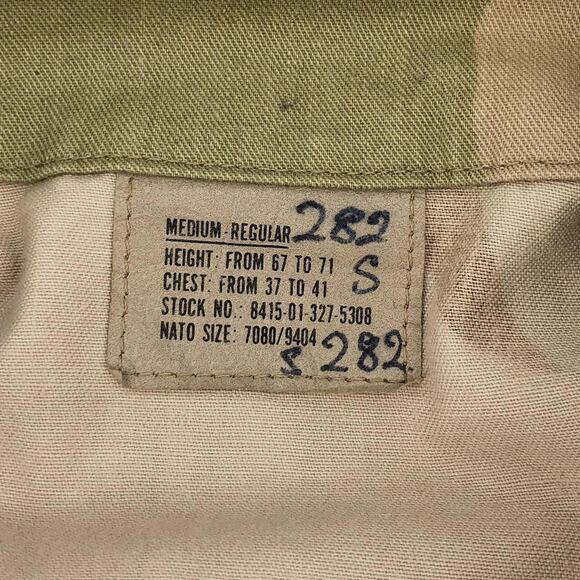 90s military desert combat camouflage coat jacket - Picture 3 of 4